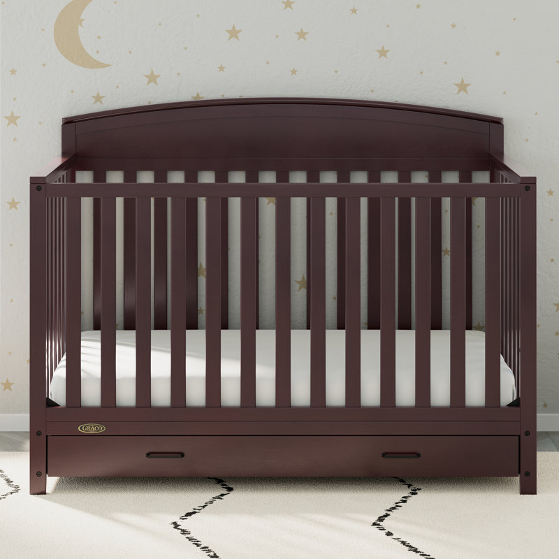 Graco convertible crib espresso online